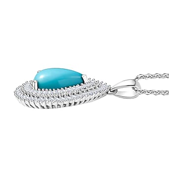 https://tjcuk.sirv.com/Products/44/0/4408494/Sleeping-Beauty-Turquoise-White-Diamond-Pendant-with-Chain-Size-20-in-_4408494_3.jpg?w=342&h=342