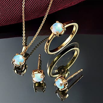 https://tjcuk.sirv.com/Products/44/0/4408863/3-Piece-Set-Ethiopian-Opal-Earring-Ring-Pendant-with-Torn-Chain-19DC-S_4408863_1.jpg?w=342&h=342