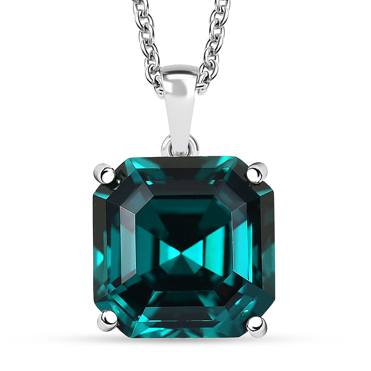 アクセサリー 316L Emerald Grid Necklace - Synchro1996 316L Emerald Grid Necklace - Synchro1996 316L Emerald Grid