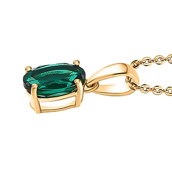 https://tjcuk.sirv.com/Products/44/0/4409909/Lab-Grown-Emerald-Pendant-with-Torn-Chain-19DC-Size-20-in-18K-Vermeil-_4409909_3.jpg?w=342&h=342