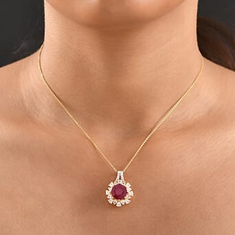 https://tjcuk.sirv.com/Products/44/1/4410079/African-Ruby-White-Zircon-Pendant-with-Chain-Size-20-in-18K-Vermeil-Ye_4410079_2.jpg?w=342&h=342