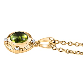 https://tjcuk.sirv.com/Products/44/1/4411428/Peridot-White-Zircon-Pendant-with-Steel-Cable-Chain-Size-20-Mix-Metal-_4411428_3.jpg?w=342&h=342