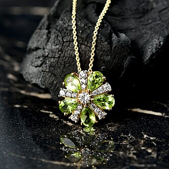 https://tjcuk.sirv.com/Products/44/1/4411436/Peridot-White-Zircon-Pendant-with-Torn-Chain-19DC-Size-20-Sterling-Sil_4411436_2.jpg?w=342&h=342
