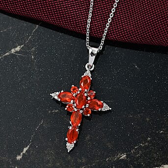 https://tjcuk.sirv.com/Products/44/1/4413396/Crimson-Fire-Opal-White-Zircon-Pendant-with-Torn-Chain-19DC-Size-20-in_4413396_2.jpg?w=342&h=342