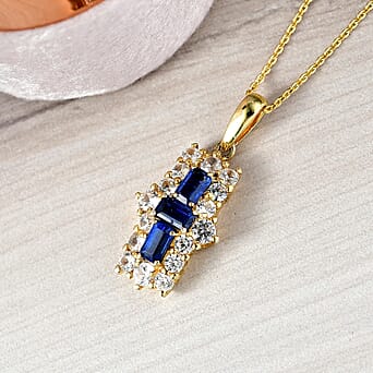 https://tjcuk.sirv.com/Products/44/1/4415563/Kashmir-Kyanite-White-Zircon-Pendant-with-Torn-Chain-19DC-Size-20-in-1_4415563_2.jpg?w=342&h=342