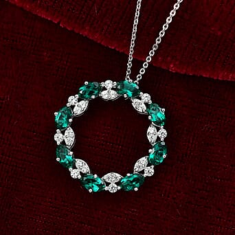 https://tjcuk.sirv.com/Products/44/1/4415586/Lab-Grown-Emerald-White-Zircon-Pendant-with-Chain-Size-20-in-Rhodium-O_4415586_2.jpg?w=342&h=342