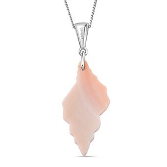 https://tjcuk.sirv.com/Products/44/1/4415654/Pink-Conch-Shell-Pendant-with-Chain-Size-18-in-Rhodium-Overlay-Sterlin_4415654_3.jpg?w=342&h=342