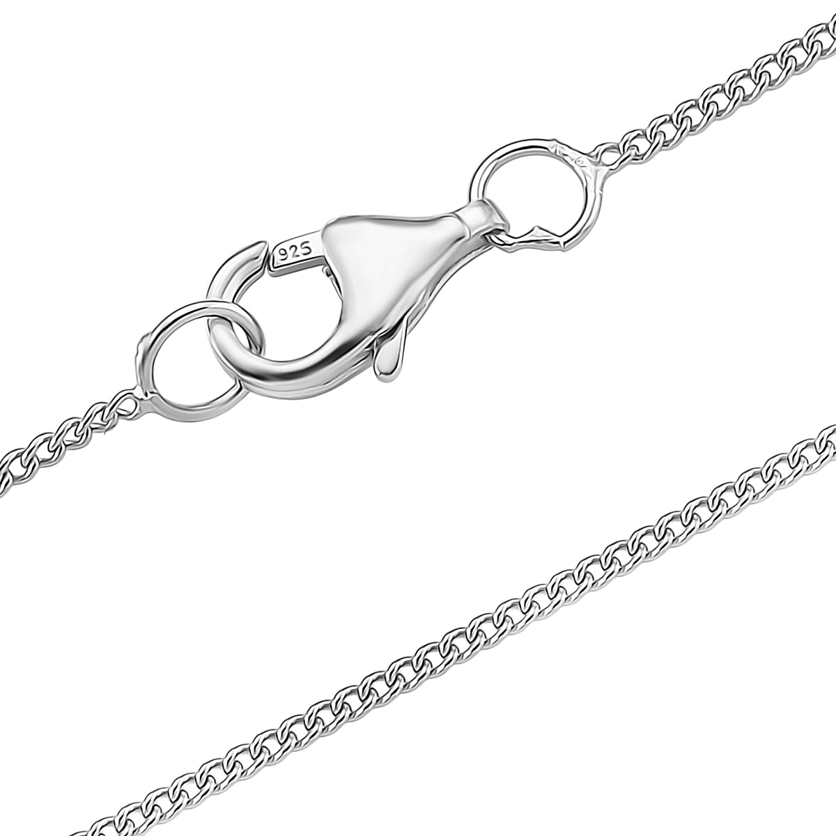 Queen Conch Shell Pendant with Chain (Size 18) in Rhodium Overlay Sterling Silver 12.88 Ct.