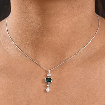 https://tjcuk.sirv.com/Products/44/1/4415657/Lab-Grown-Emerald-Moissanite-Pendant-with-Chain-Size-20-in-Rhodium-Ove_4415657_1.jpg?w=342&h=342