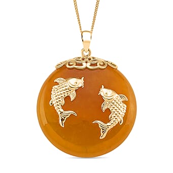 https://tjcuk.sirv.com/Products/44/1/4415843/Dyed-Honey-Jade-Pendant-with-Chain-Size-18-Sterling-Silver-28-000-Ct_4415843.jpg?w=342&h=342