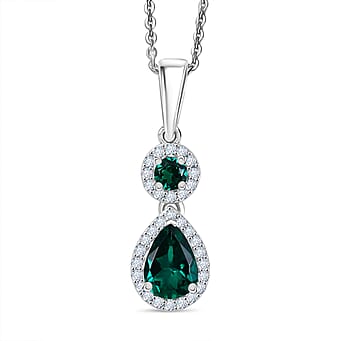 https://tjcuk.sirv.com/Products/44/1/4416323/Lab-Grown-Emerald-White-Zircon-Pendant-with-Chain-Size-20-in-Rhodium-O_4416323.jpg?w=342&h=342