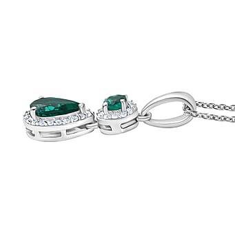 https://tjcuk.sirv.com/Products/44/1/4416323/Lab-Grown-Emerald-White-Zircon-Pendant-with-Chain-Size-20-in-Rhodium-O_4416323_3.jpg?w=342&h=342