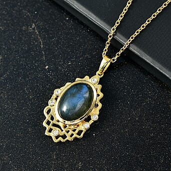 https://tjcuk.sirv.com/Products/44/1/4416444/Labradorite-White-Zircon-Pendant-with-Chain-Size-20-Stainless-Steel-0-_4416444_2.jpg?w=342&h=342