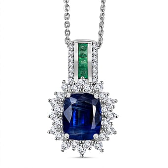 https://tjcuk.sirv.com/Products/44/1/4416817/Kashmir-Kyanite-White-Zircon-Zambian-Emerald-Pendant-with-Chain-Size-2_4416817.jpg?w=342&h=342