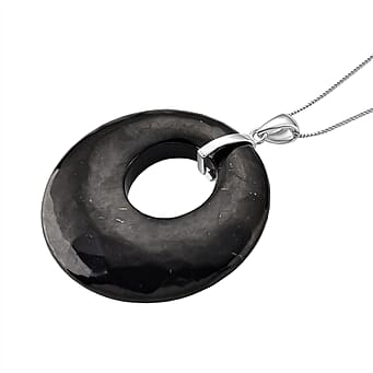 https://tjcuk.sirv.com/Products/44/1/4417114/Shungite-Pendant-with-Chain-Size-18-in-Rhodium-Overlay-Sterling-Silver_4417114_3.jpg?w=342&h=342