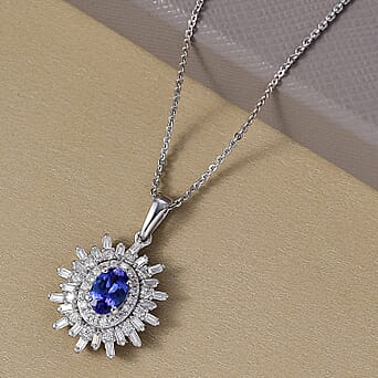 https://tjcuk.sirv.com/Products/44/1/4417174/Tanzanite-Moissanite-Pendant-with-Chain-Size-20-in-Rhodium-Overlay-Ste_4417174_1.jpg?w=342&h=342