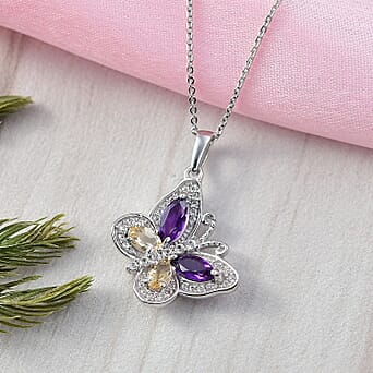 https://tjcuk.sirv.com/Products/44/1/4417716/D-Joy-African-Amethyst-Citrine-White-Zircon-Butterfly-Pendant-with-Cha_4417716_1.jpg?w=342&h=342