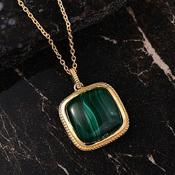 https://tjcuk.sirv.com/Products/44/1/4417742/Malachite-Pendant-with-Chain-Size-20-Stainless-Steel-20-000-Ct_4417742_2.jpg?w=342&h=342