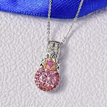 https://tjcuk.sirv.com/Products/44/1/4417743/Pink-Moissanite-Pink-Sapphire-Moissanite-Pendant-with-Chain-Size-20-in_4417743_2.jpg?w=342&h=342