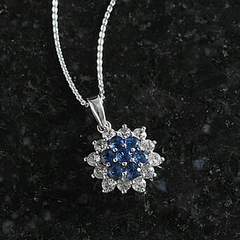 https://tjcuk.sirv.com/Products/44/1/4418019/Kashmir-Kyanite-White-Zircon-Pendant-with-Chain-Size-20-in-Platinum-Ov_4418019_2.jpg?w=342&h=342
