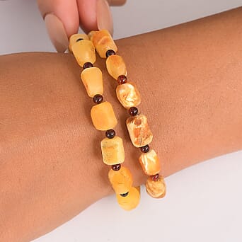 https://tjcuk.sirv.com/Products/44/1/4419017/Set-of-2-Amber-Stone-Bracelet-60-00ct-60-000-Ct_4419017_2.jpg?w=342&h=342
