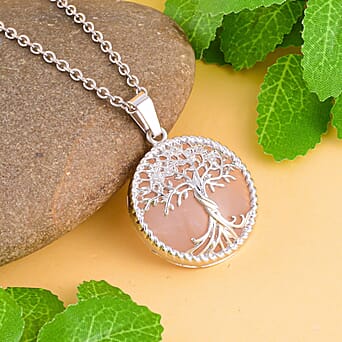 https://tjcuk.sirv.com/Products/44/1/4419301/Rose-Quartz-Pendant-with-Chain-Size-20-in-Silver-Tone-2-00-Ct_4419301_1.jpg?w=342&h=342