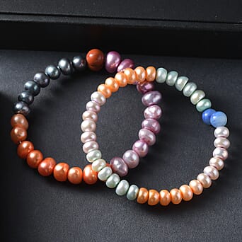 https://tjcuk.sirv.com/Products/44/1/4419858/Set-of-2-Multi-Color-Dyed-Pearl-Multi-Color-Agate-Adjustable-Bangle-14_4419858_1.jpg?w=342&h=342