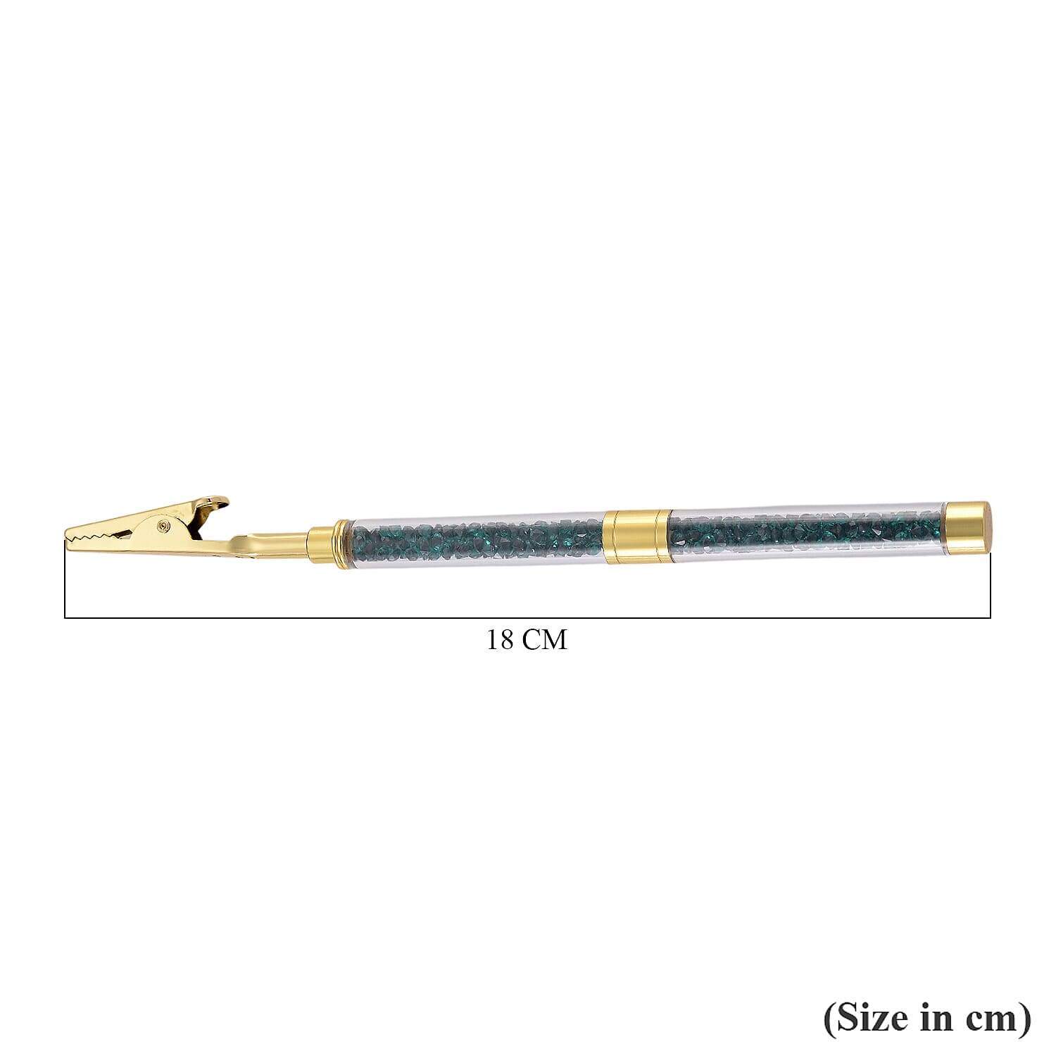 Set of 2 - Austrian Green Crystal Bracelet Buddies in Yellow Gold & Silver Plated