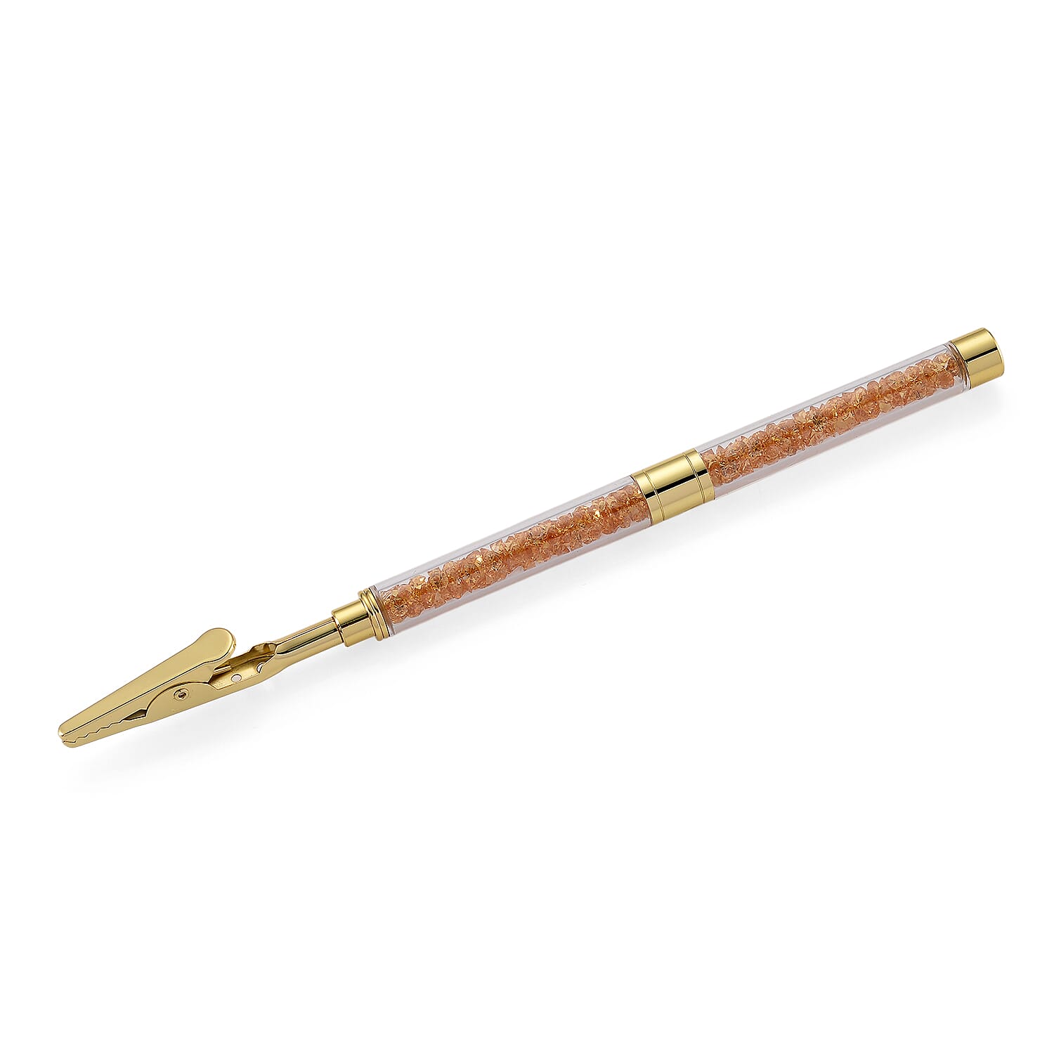 Set of 2 - Austrian Yellow Crystal Bracelet Buddies in Yellow Gold & Silver Plated