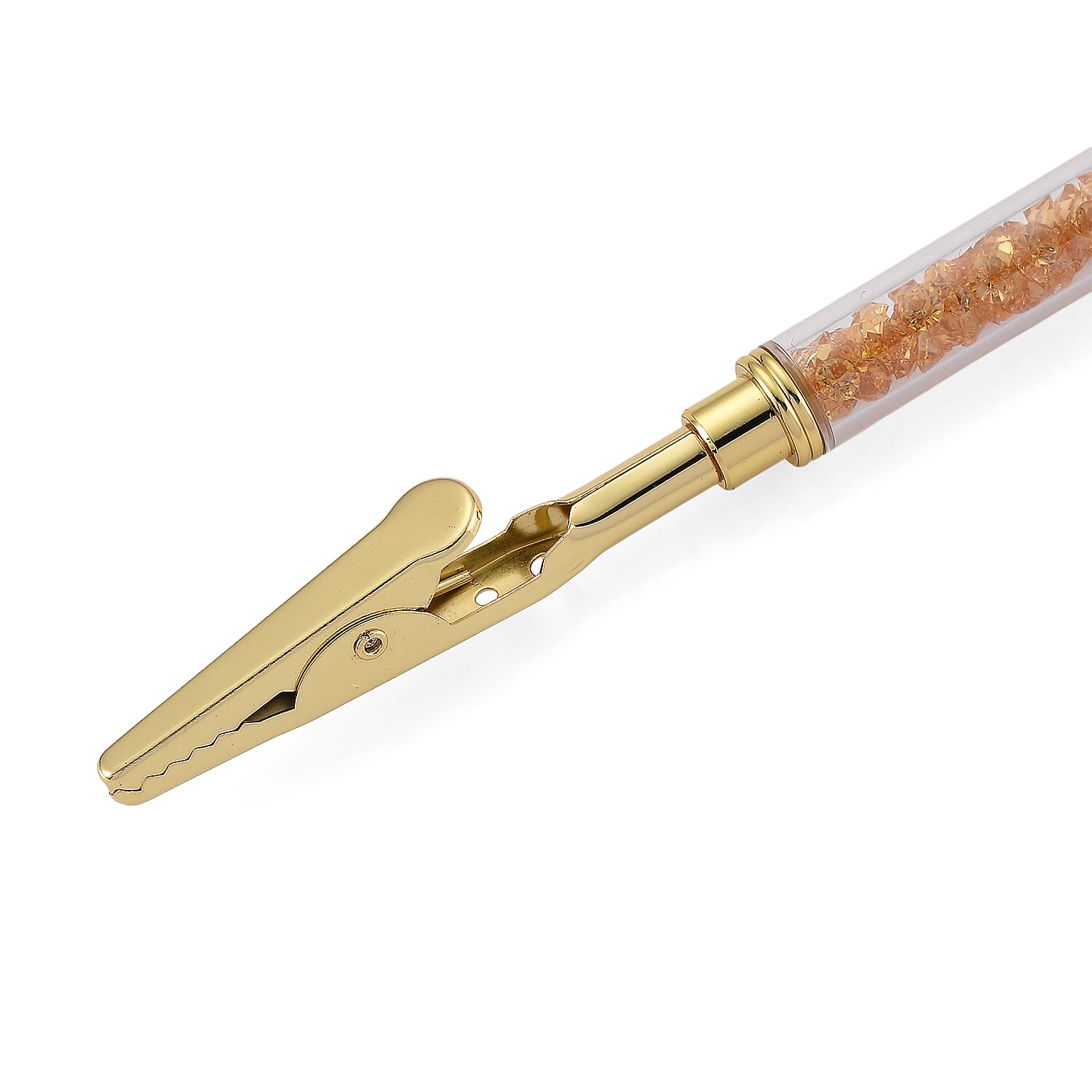 Set of 2 - Austrian Yellow Crystal Bracelet Buddies in Yellow Gold & Silver Plated