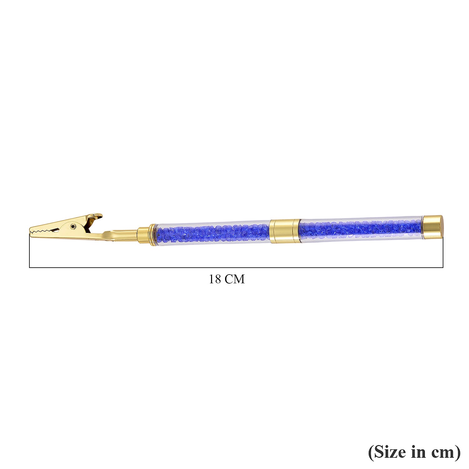 Set of 2 - Austrian Blue Crystal Bracelet Buddies in Yellow Gold & Silver Plated