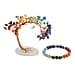2 Piece Set - Multi Gemstones Tree & Bracelet (Strechable) 290.00 Ct.