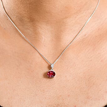https://tjcuk.sirv.com/Products/44/2/4421784/Lab-Created-Padparadscha-Sapphire-White-Zircon-Pendant-with-Torn-Chain_4421784_2.jpg?w=342&h=342