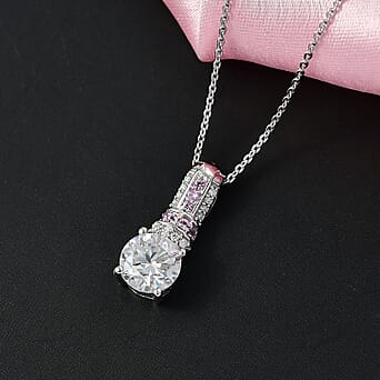 https://tjcuk.sirv.com/Products/44/2/4422712/Moissanite-Pink-Sapphire-Pendant-with-Chain-Size-20-in-Rhodium-Overlay_4422712_1.jpg?w=342&h=342