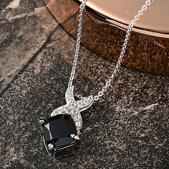 https://tjcuk.sirv.com/Products/44/2/4423105/Black-Spinel-White-Zircon-Pendant-with-Chain-Size-20-in-Platinum-Overl_4423105_2.jpg?w=342&h=342
