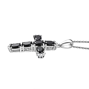 https://tjcuk.sirv.com/Products/44/2/4423157/Black-Spinel-White-Zircon-Pendant-with-Chain-Size-20-in-Platinum-Overl_4423157_3.jpg?w=342&h=342
