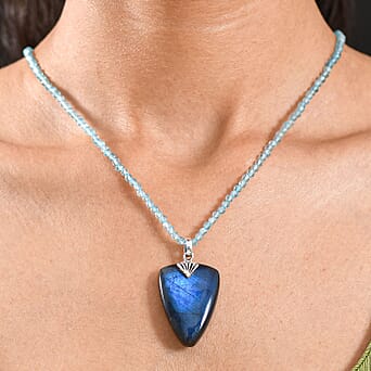 https://tjcuk.sirv.com/Products/44/2/4423605/Labradorite-Apatite-Pendant-with-Beads-Chain-Size-20-Sterling-Silver-3_4423605_1.jpg?w=342&h=342