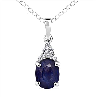 https://tjcuk.sirv.com/Products/44/2/4423811/Masoala-Sapphire-White-Zircon-Pendant-with-Chain-Size-20-in-Rhodium-Ov_4423811.jpg?w=342&h=342
