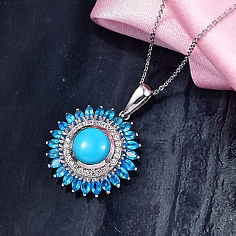 https://tjcuk.sirv.com/Products/44/2/4424206/Sleeping-Beauty-Turquoise-Neon-Apatite-White-Zircon-Pendant-with-Chain_4424206_2.jpg?w=342&h=342