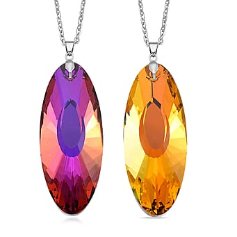 https://tjcuk.sirv.com/Products/44/2/4424653/2-Piece-Set-Yellow-Crystal-Pendant-with-Chain-Size-24-Stainless-Steel-_4424653.jpg?w=342&h=342
