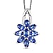 D'Joy Tanzanite Pendant with Chain (Size 20) in Yellow Gold Plated Sterling Silver 2.03 Ct.