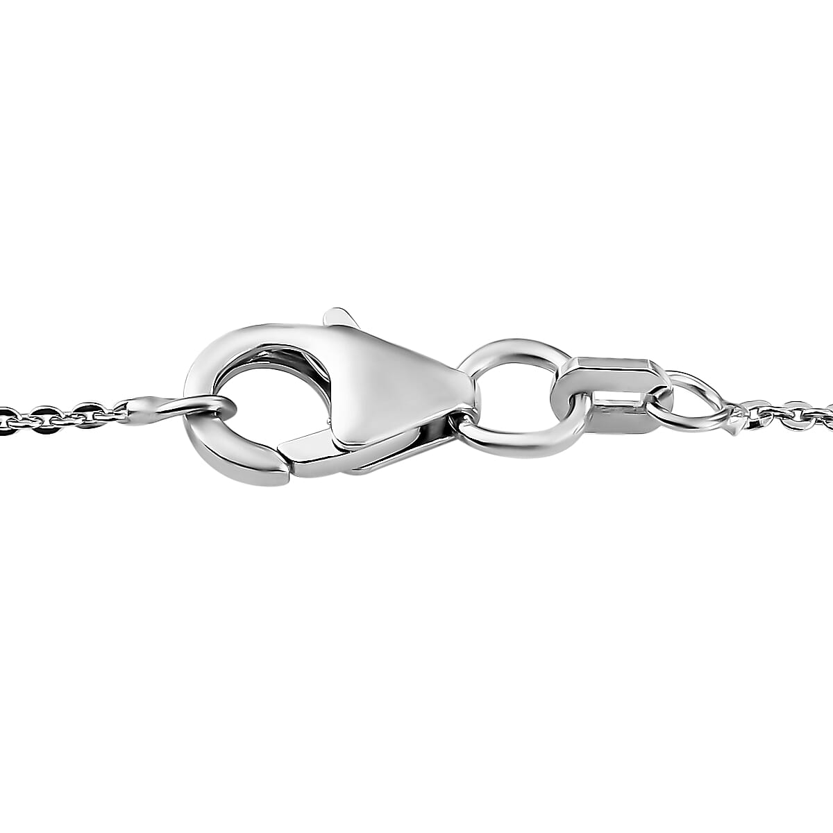 D'Joy Tanzanite Pendant with Chain (Size 20) in Platinum Overlay Sterling Silver 2.03 Ct.