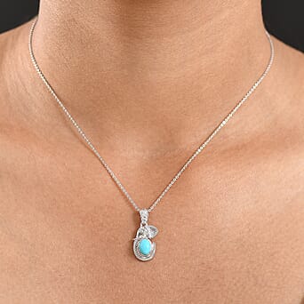 https://tjcuk.sirv.com/Products/44/2/4425183/Sleeping-Beauty-Turquoise-Pendant-with-Chain-Size-20-in-Platinum-Overl_4425183_1.jpg?w=342&h=342