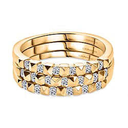 Set of 3 - Lab Grown Diamond Stackable Ring