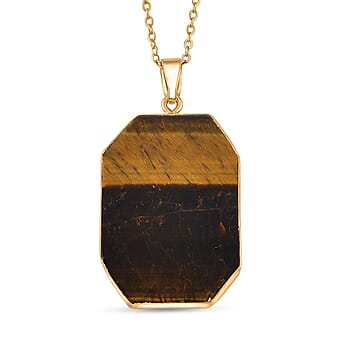 https://tjcuk.sirv.com/Products/44/2/4426068/Yellow-Tigers-Eye-Pendant-with-Chain-Size-20-2-Ext-in-Yellow-Gold-Tone_4426068.jpg?w=342&h=342