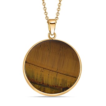 https://tjcuk.sirv.com/Products/44/2/4426078/Yellow-Tigers-Eye-Pendant-with-Chain-Size-20-2-EXT-in-Yellow-Gold-Tone_4426078.jpg?w=342&h=342