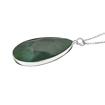 https://tjcuk.sirv.com/Products/44/2/4426084/Green-Quartzite-Pear-Solitaire-Pendant-with-Chain-Size-20-2-Ext-in-Sil_4426084_3.jpg?w=342&h=342