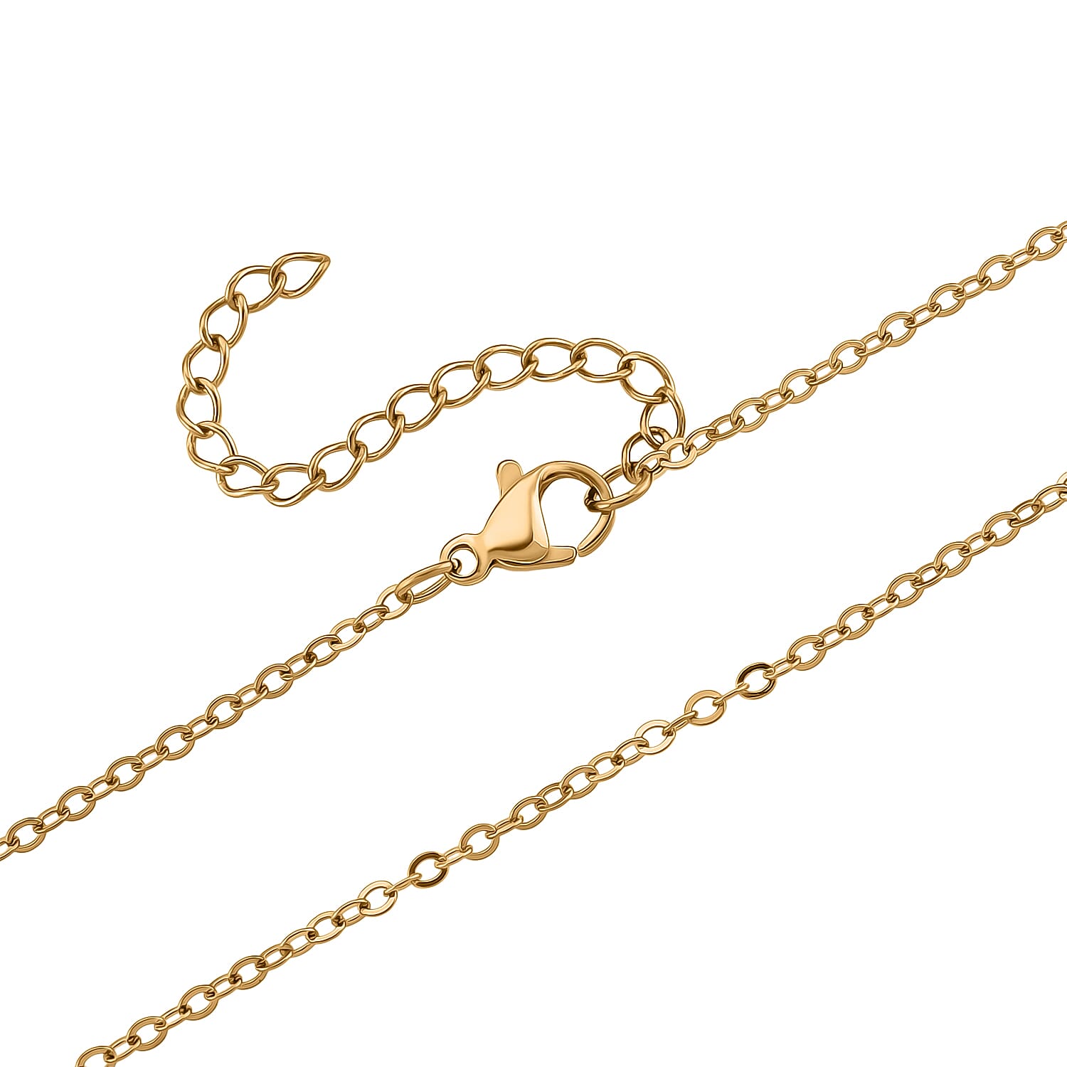 CloseOut Deal - 2 Piece Set - Multi Colour Gemstones Tiger Eye Pyramid Decorative & Pendant with Chain (Size 20 - 2 Ext)