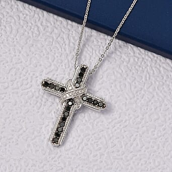 https://tjcuk.sirv.com/Products/44/2/4426273/Black-Diamond-White-Diamond-Pendant-with-Chain-Size-20-in-Rhodium-Over_4426273_2.jpg?w=342&h=342