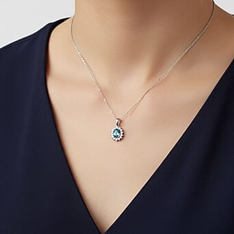 https://tjcuk.sirv.com/Products/44/2/4426288/Blue-Zircon-White-Zircon-Pendant-with-Chain-Size-20-in-Rhodium-Overlay_4426288_1.jpg?w=342&h=342